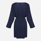 Szlafrok DKaren Fibi 2XL Navy Blue (5903251370128) - obraz 6