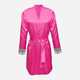 Szlafrok DKaren Gina XS Dark Pink (5902686591030) - obraz 1