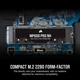 Накопитель SSD M.2 2280 500GB MP600 PRO NH Corsair (CSSD-F0500GBMP600PNH) - изображение 3