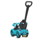 Детская Каталка Толокар для малышей Bambi Racer M 4741-4 родительская ручка, музыка, световые эффекты, колеса пластик, багажник под сиденьем - изображение 7