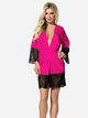 Szlafrok DKaren Jessica M Dark Pink (5902686566984) - obraz 1