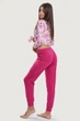 Пижама: джемпер и брюки Enrico Coveri 48(XL) Розовый микс (Rosa) (80340) - изображение 5