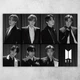 Плакат постер CupKit "BTS / БТС" №27 А4 21х29,7 см - изображение 1