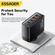Сетевое зарядное устройство Essager 100W GAN (2xType-C + 2xUSB-A) ES-CD37 черное - изображение 2