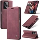 Чохол книжка з магнітом Xiaomi Redmi Note 12 Pro 5G CaseMe Wine (33841-42) - зображення 1