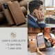 Чохол книжка з магнітом Xiaomi Redmi Note 12 Pro 5G CaseMe Brown (33841-30) - зображення 5