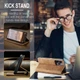 Чохол книжка з магнітом Xiaomi Redmi Note 12 Pro 5G CaseMe Brown (33841-30) - зображення 6