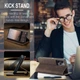 Чохол книжка з магнітом Xiaomi Redmi Note 12 Pro 5G CaseMe Dark Brown (33841-05) - зображення 6
