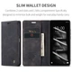 Чехол книжка с магнитом Xiaomi Redmi Note 12 Pro 5G CaseMe Black (33841-2B) - изображение 2