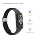 Ремінець Nylon ArmorStandart Braided Solo Loop для Xiaomi Mi Band 7/6/5/4 Black (ARM69902) - зображення 2