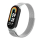Ремешок ArmorStandart Milanese Magnetic для Xiaomi Smart Band 10/9/8 Silver (ARM86892) - изображение 1