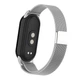 Ремешок ArmorStandart Milanese Magnetic для Xiaomi Smart Band 10/9/8 Silver (ARM86892) - изображение 2