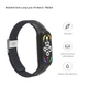 Ремешок для Xiaomi Mi Band 7/6/5/4, Braided Solo Loop, черный, нейлоновый плетеный браслет, эластичный сменный ремешок для фитнес-трекера с надежным креплением, ArmorStandart (ARM69904) - изображение 2