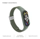 Ремешок Nylon ArmorStandart Braided Solo Loop для Xiaomi Mi Band 7/6/5/4 Khaki (ARM69905) - изображение 4