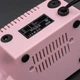 Фрезер Мокс X104 на 65W - 45000 об/мин (розовый/pink) для снятия материала и обработки кутикулы - изображение 5