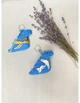 Брелок текстильний ароматизований "Дракончик з мрією" ручної роботи, handmade символічні українські прикраси - зображення 5