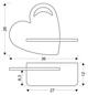 Настенный светильник Candellux 21-84576 HEART - изображение 3