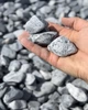 Галька декоративная серо-голубая 30-60 мм 25 кг - изображение 4