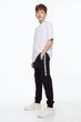 Спортивні брюки H&M пх9471 чорні 146 - изображение 1