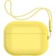 Чехол для наушников Armorstandart Silicone Case with straps для Apple Airpods Pro 2 Yellow (ARM68619) - изображение 1