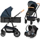 Коляска Lionelo 3 в 1 Amber Blue Navy (LO-AMBER BLUE NAVY (3in1)) - изображение 1