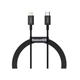 Дата кабель USB-C to Lightning 2.0m 3.0A PD Superior Series Black Baseus (CATLYS-C01) - изображение 2