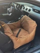 Автокресло автогамак лежак сумка-переноска для собак и кошек с 52х52 см Incor Коричневый (I-156) - изображение 2