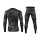 Мужское термобелье Lesko A152 Camouflage Black XL для холодной погоды рыбалки - изображение 2
