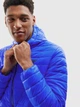 Куртка демисезонная с капюшоном мужская 4F Down Jacket M240 4FAW23TDJAM240-36S M Синяя (5904698502868) - изображение 5