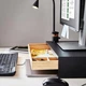 Подставка для монитора с выдвижным ящиком IKEA ELLOVEN 00485101 Черная - изображение 6
