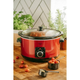 Медленноварка с керамической чашей 5.8 л Adler AD 6413r Red N - изображение 7