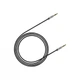 Кабель мультимедійний Jack 3.5mm Yiven M30 M/M 1m Silver Black Baseus (CAM30-BS1) (194018) - зображення 2