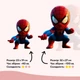Пазл Ukropchik деревянный Супергерой Спайди size - M в коробке с набором-рамкой (Spider-Man Superhero A4) - изображение 2
