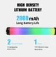 Светодиодный свет для видеосъемки и селфи LED RGB Stick 30см разноцветная палка Black с магнитом (LED-RL-30SL) - изображение 2