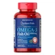 Омега 3 Puritans Pride Omega-3 Fish Oil 1000 mg (300 mg Active Omega-3) - 100 капсул - изображение 1