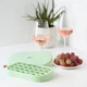 Форма для льда МВМ MY HOME с крышкой 28 секций Зеленый (KP-64 GREEN) - изображение 3