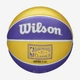 Мяч баскетбольный Wilson NBA Team Retro BSKT Mini LA Lakers WTB3200XBLAL Размер мяча: Size 3 - изображение 3