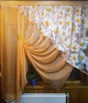 Фіранка готова Фая абрикосовий ромашка права 1,7 * 2,8 м - зображення 3
