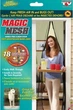 Москитная сетка-штора Magic Mesh на дверь с магнитами 210х100 см серого цвета - изображение 7