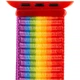 Ремінець Nylon для Apple watch 38mm/40mm Разноцветный / Rainbow - изображение 2