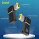 Переходник адаптер Type-C PD 100W на DC (11.0x4.5 мм) Square для зарядки ноутбука Lenovo ThinkPad - изображение 2