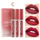 Набор водостойких жидких матовых помад Dragon Ranee Liquid Lipstick C 3 шт по 5 мл - изображение 1