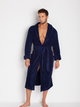 Szlafrok DKaren Male Housecoat 130 L Navy Blue (5901780647124) - obraz 3