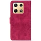 Чохол-книжка Crazy Horse Clasic для Infinix Note 30 Pro 4G Magenta (Front) (50168) - зображення 3