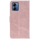 Чохол-книжка Crazy Horse Clasic для Motorola G54 5G Rose Gold (Front) (50587) - изображение 3