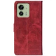 Чохол-книжка Crazy Horse Clasic для Motorola Edge 40 Red Wine (Front) (50190) - изображение 3