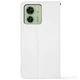 Чохол-книжка Crazy Horse Clasic для Motorola Edge 40 White (Strong) (50182) - зображення 3