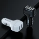 Адаптер автомобільний Hoco Lightning Cable Leader Z36 |2USB, 2.4A| White - изображение 5