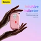 Миша Baseus F01B Tri-Mode Wireless Mouse |2.4G/BT5.0+BT3.0, 800-1200-1600dpi| Колір Сірий - зображення 10