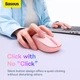 Миша Baseus F01B Tri-Mode Wireless Mouse |2.4G/BT5.0+BT3.0, 800-1200-1600dpi| Колір Сірий - зображення 12